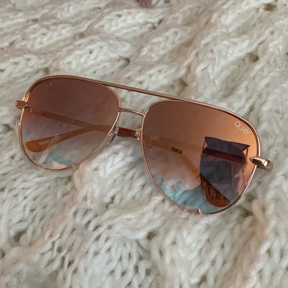 QUAY x Desi Perkins High Key Sunglasses